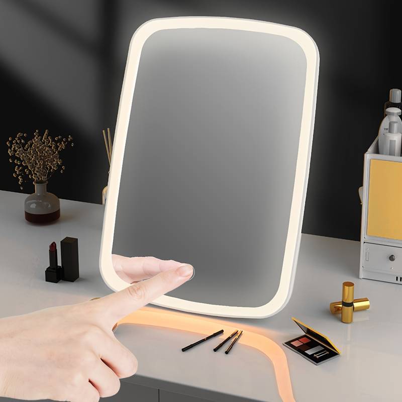 Espejo de Maquillaje LED con Sensor Táctil y 3 Modos de Iluminación: El Secreto para un Look Impecable