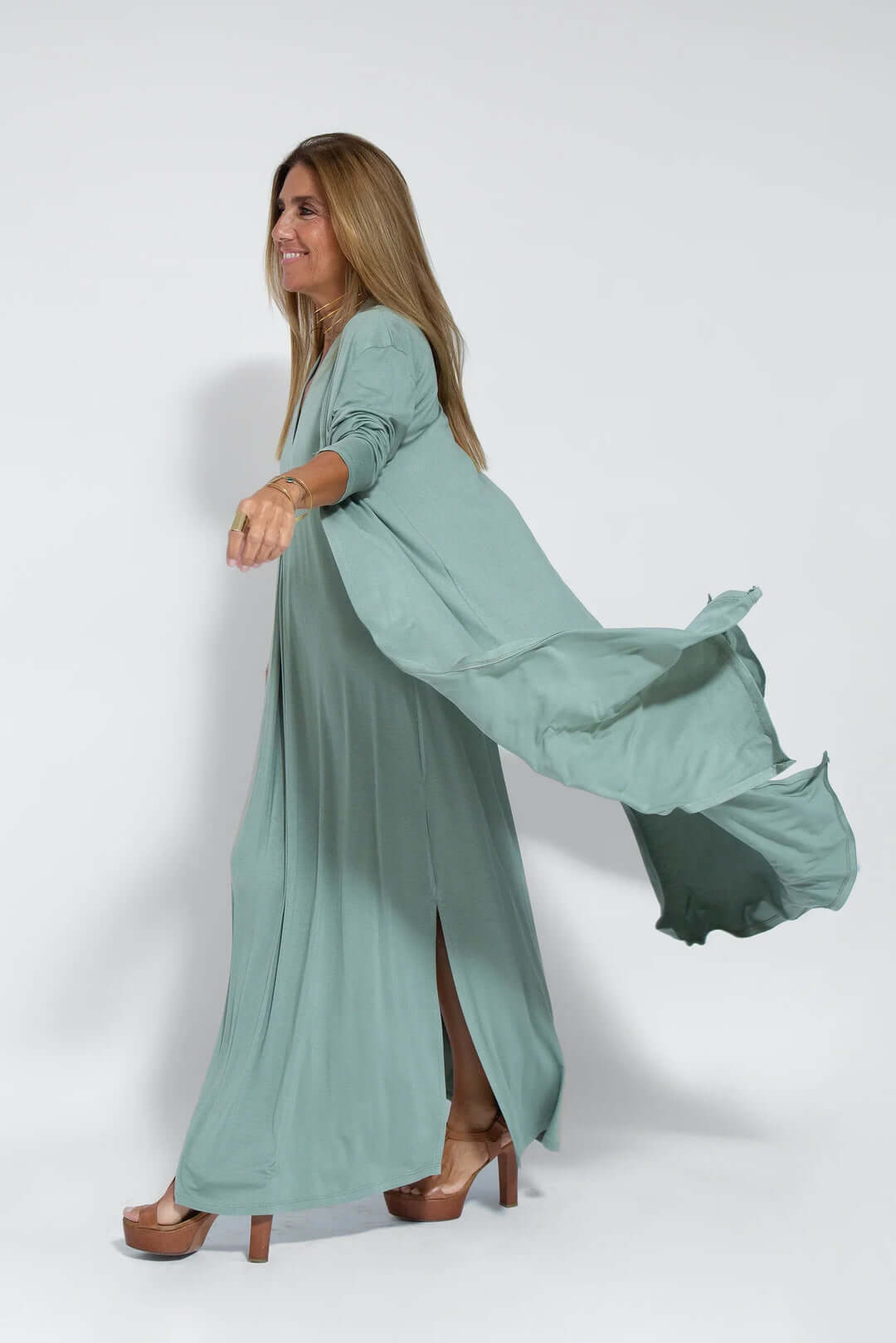 Arabella | Elegante Vestido maxi + KIMONO GRATIS