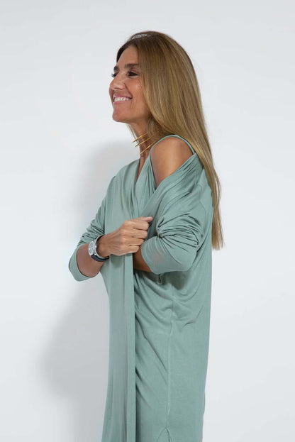 Arabella | Elegante Vestido maxi + KIMONO GRATIS