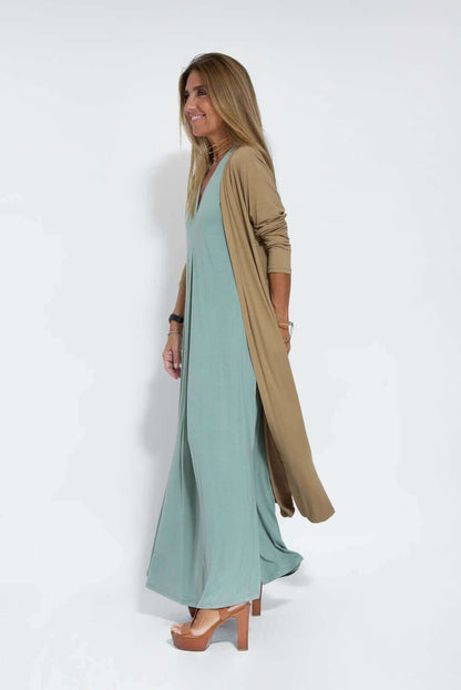 Arabella | Elegante Vestido maxi + KIMONO GRATIS